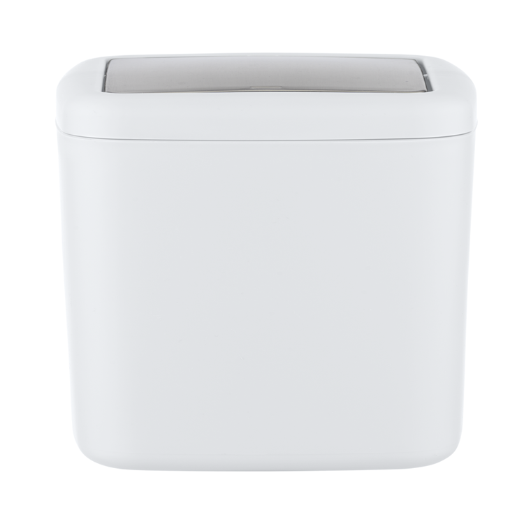 Wenko 1065668 - afvalemmer barc. s 3 ltr wit | 1 stuks