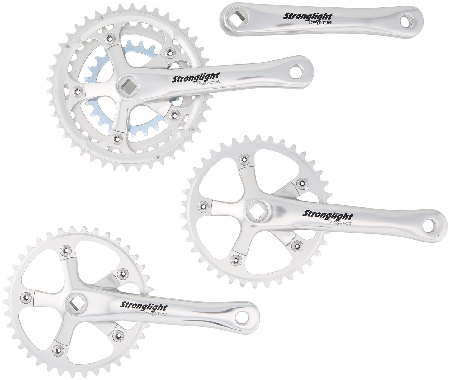 Cranset in tandem di forte illuminazione