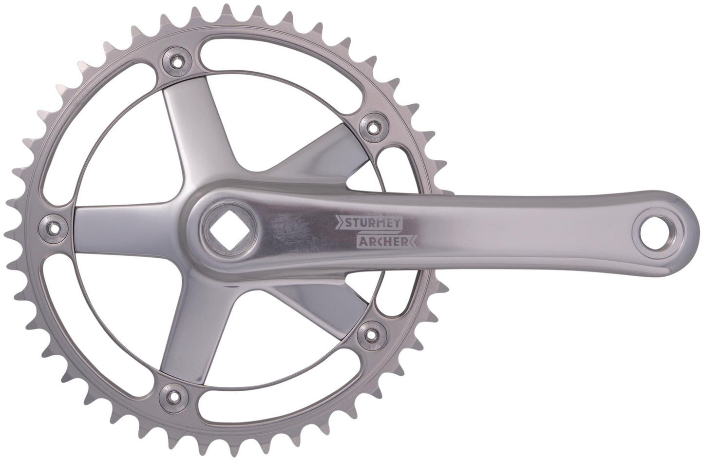 Sturmey Archer Crankstel Zilv. 44T 170mm FCT64 (SA)