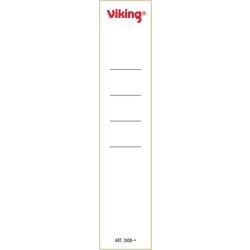 Etichette per cartelle Viking scrivibili bianche