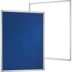 Lavagna multiboard Franken Pro, bacheca blu e bianca