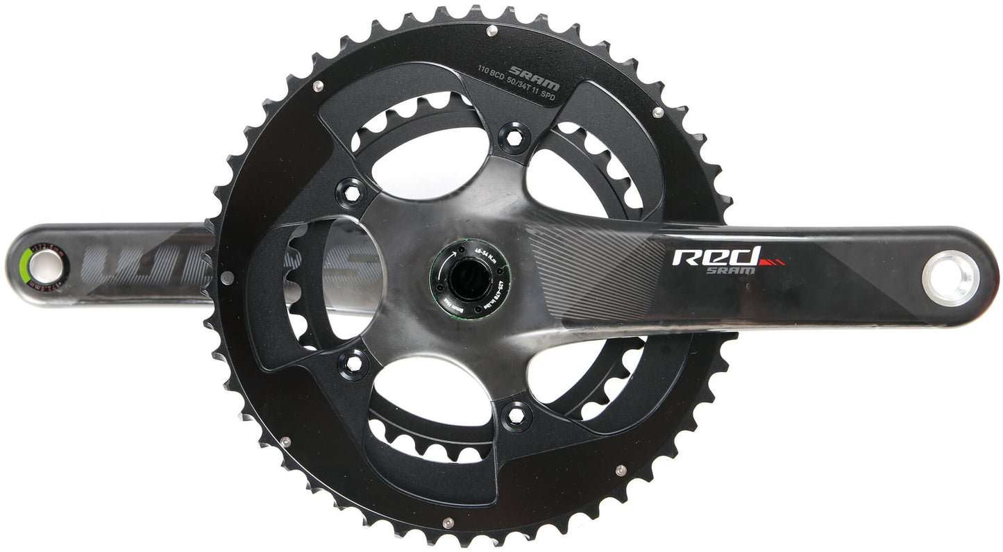 Sram Cranket rojo BB30 34 50T 170 mm