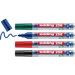 Pennarello per lavagna bianca edding gamma 250 colori