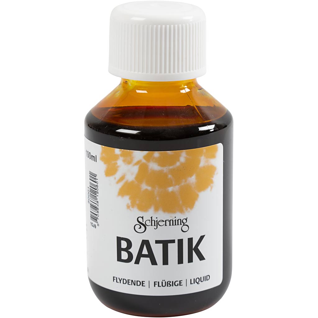 Vernice batik Schjerning, giallo arancio, 100 ml 1 bottiglia
