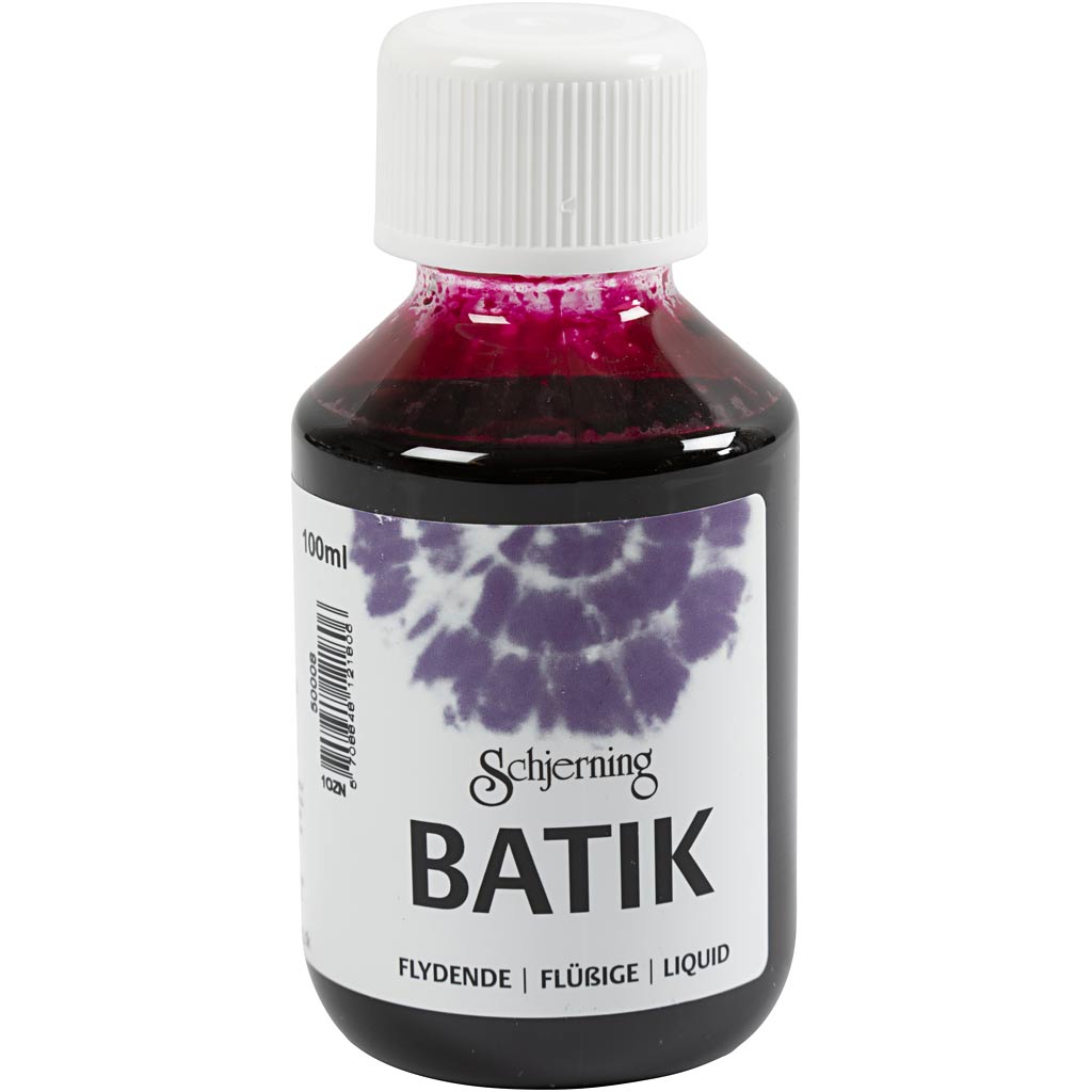 Pittura batik Schjerning, lilla, 100 ml 1 bottiglia