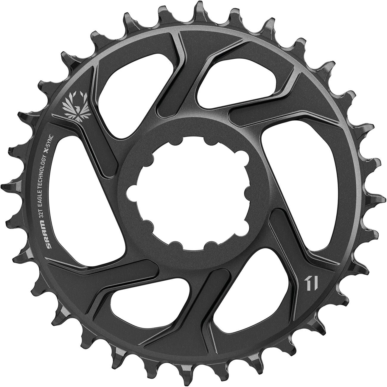 Anillo de cadena sram x-sync 2 32t negro