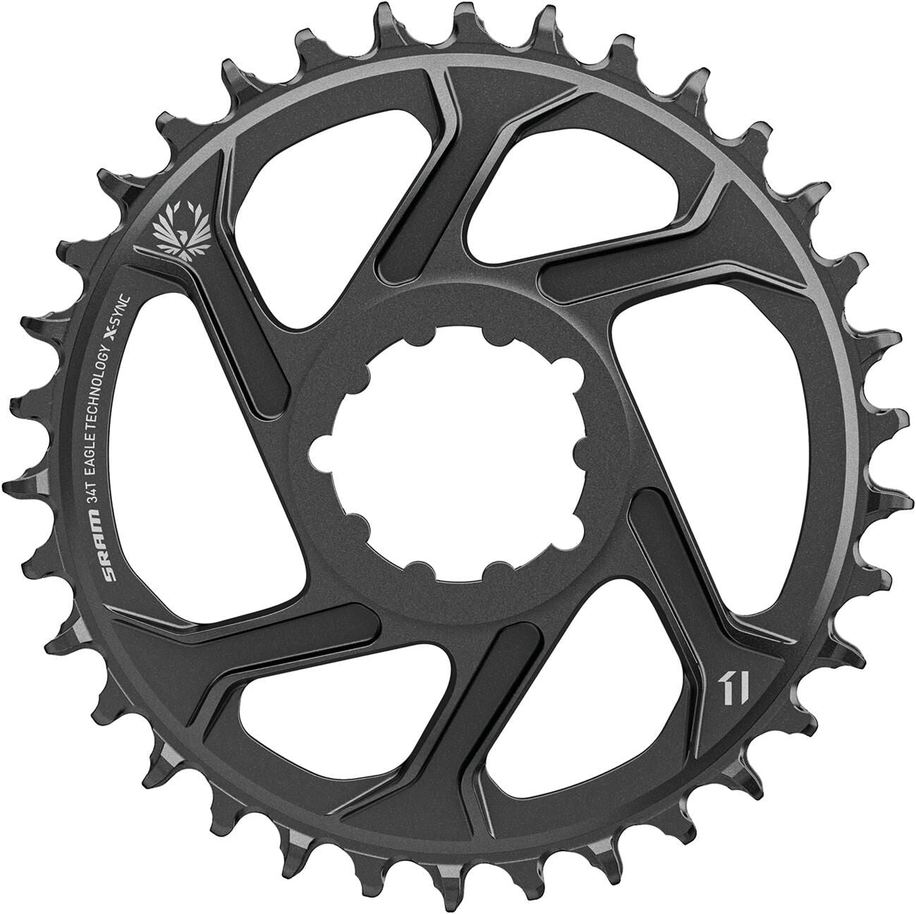 Sram Chain Ring X-Sync 2 34T Black