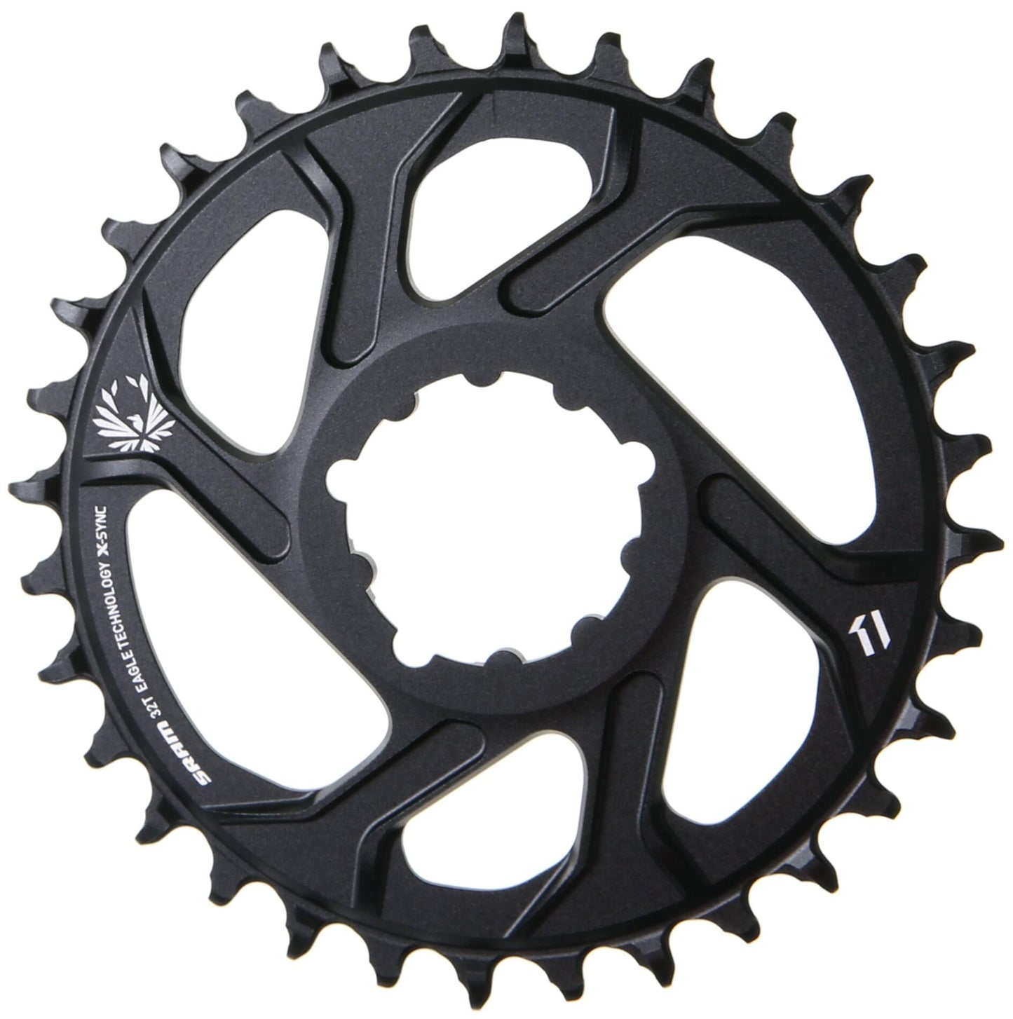 Anillo de la cadena sram x-sync 2 34t negro