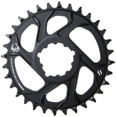 Anillo de la cadena sram x-sync 2 34t negro