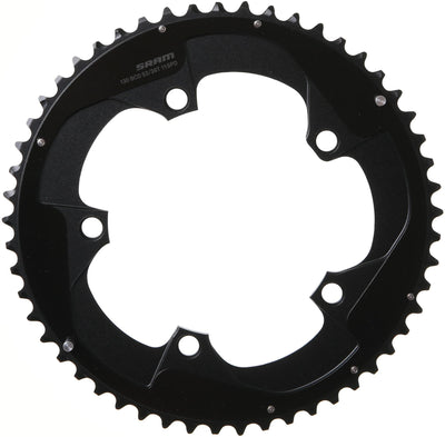 Sram Chain Ring Roaddoub. 53t alu f. Nero rosso