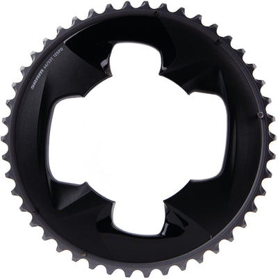 Ejes de fuerza del anillo de la cadena sram 46 dientes gris polar