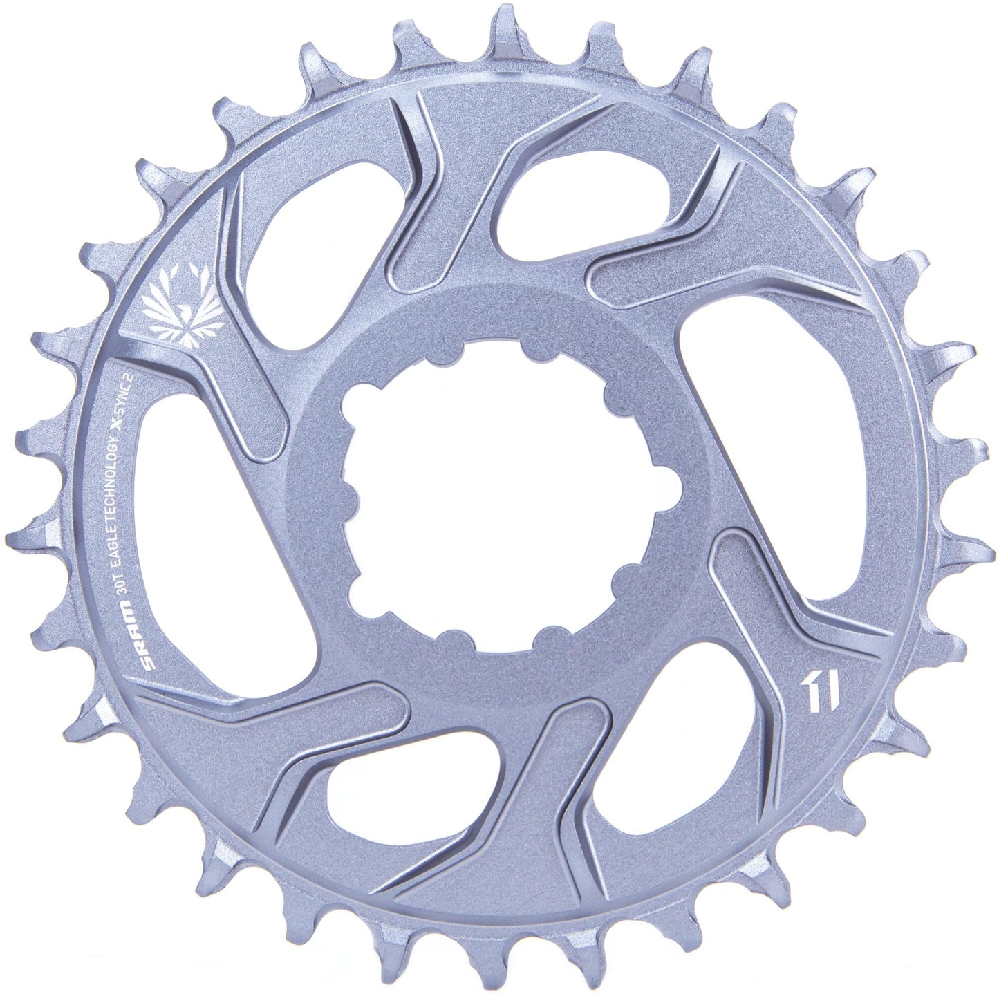 Anello a catena Sram X-Sync 2 30T polare grigio