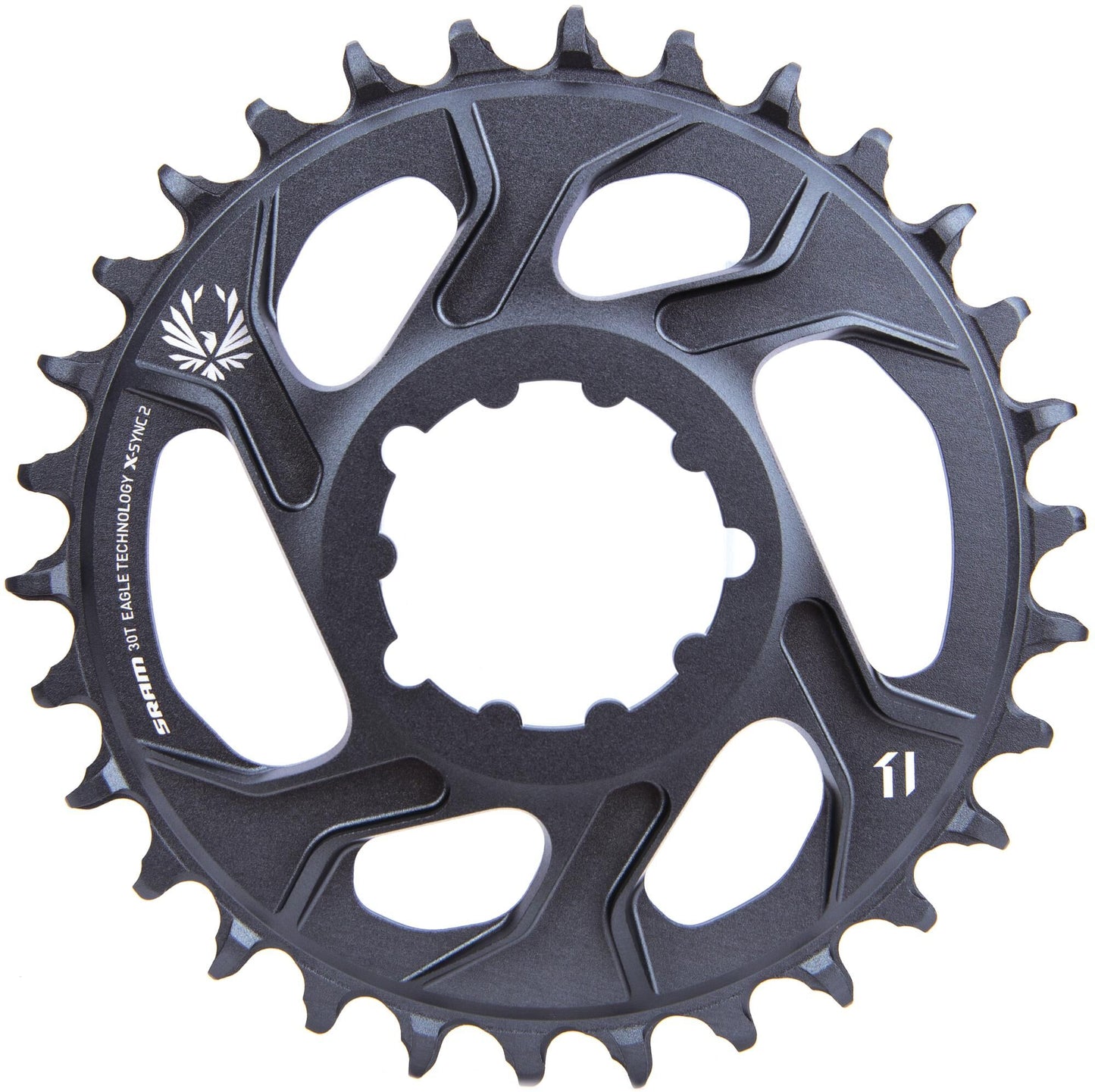 Anello a catena SRAM X-SYNC2 SL 30T. Alu Lunar Grey