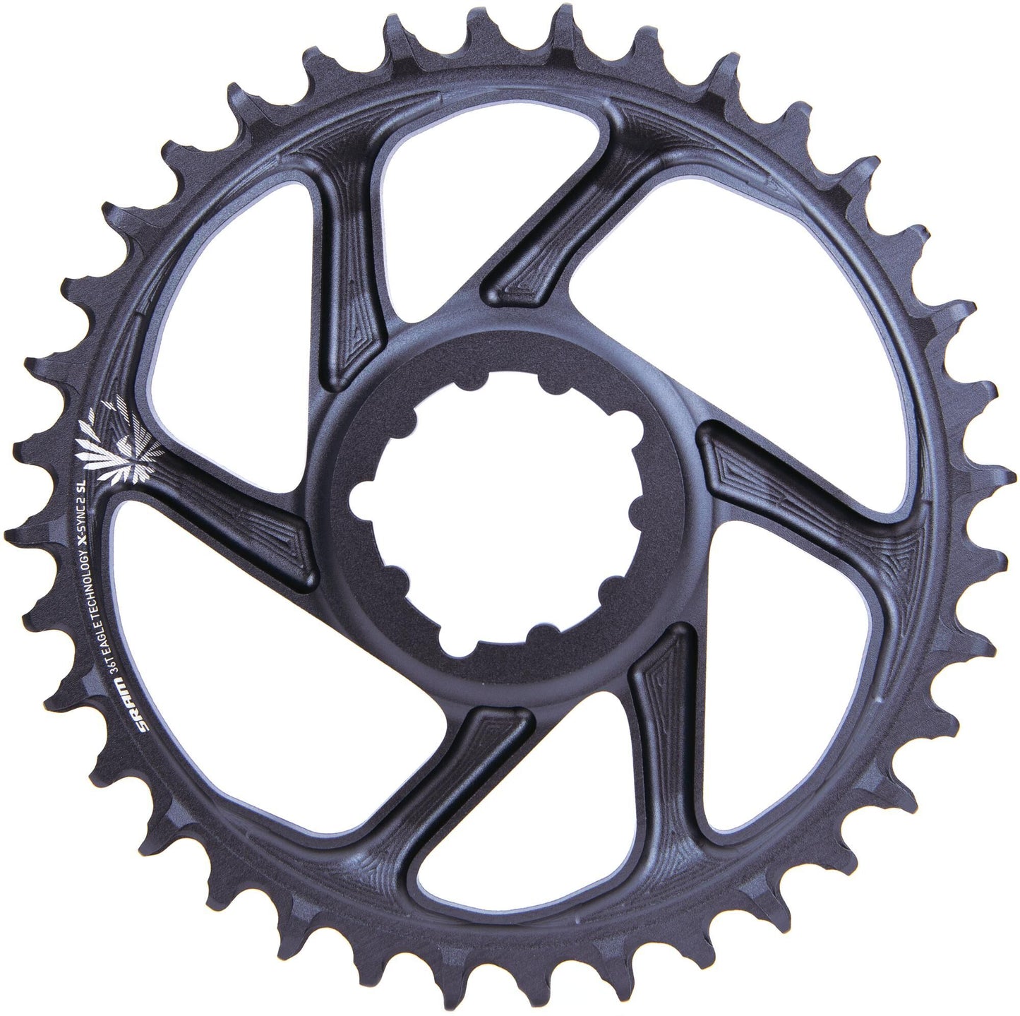 Sram Chain Ring X-Sync2 SL 36T. Alu Lunar Grey