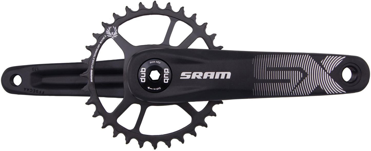 SRAM Cranket Force Axs Dub 32T 170mm