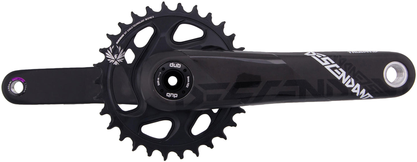 El cigüeñal del tratvativ descense. Águila de carbono 30t 170 mm
