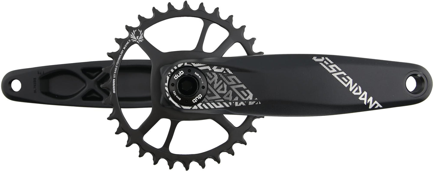 TRATVATIV CRANKSET DENCE. 6k Eagle 32T.Dub Boost