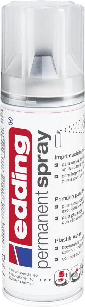 Edding 5200 primer plastico spray permanente incolore