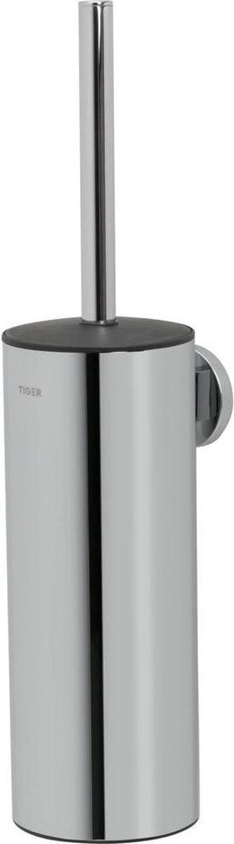 Tiger noon - scopino per WC con supporto - sospeso - cromato