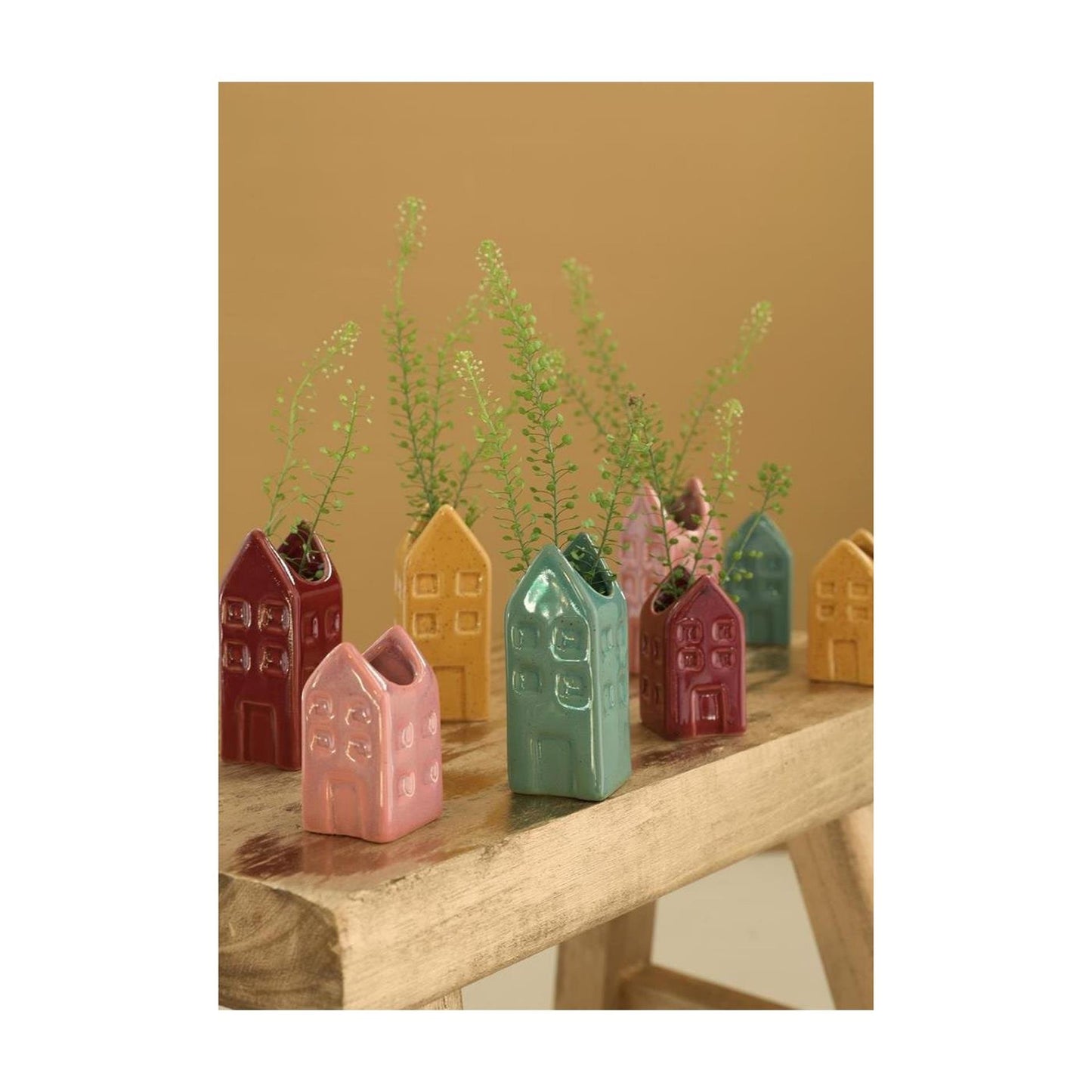 Ideas 4 estaciones florero casa amsterdam 3x3x8cm