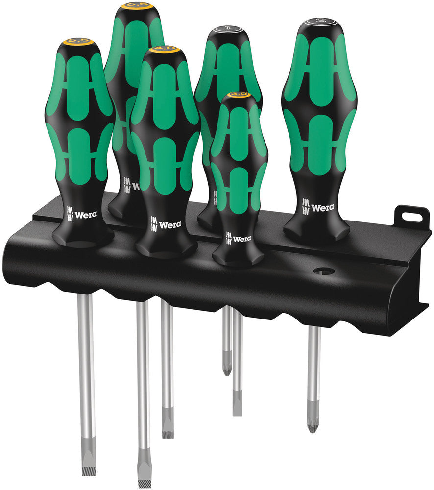 Set di cacciavite Wera 334 335 6 KraftForm Plus, LASE