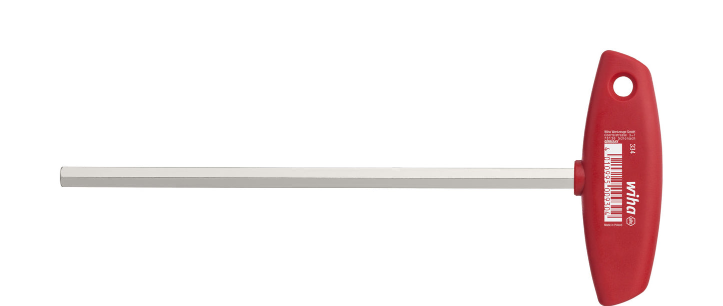 Chiave a L Wiha con impugnatura a croce | larghezza chiave 6 mm | lunghezza lama 150 mm | 1 pezzo - 00922 00922