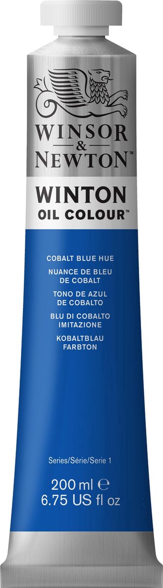 Winsor Newton Winton Óleo 200ml Tono Azul Cobalto