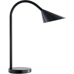 Lampada da scrivania unilux 400077402 sol nero