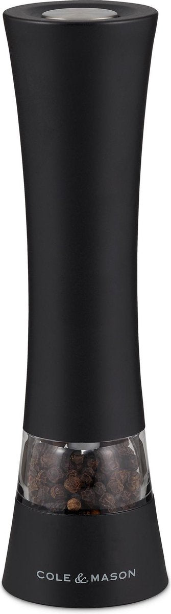 Cole mason burford macinapepe elettronico macinasale 18 cm - acrilico - abs - nero