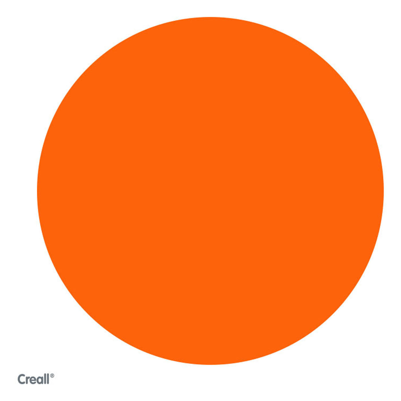 Pintura de la escuela creal de color naranja, 1 litro