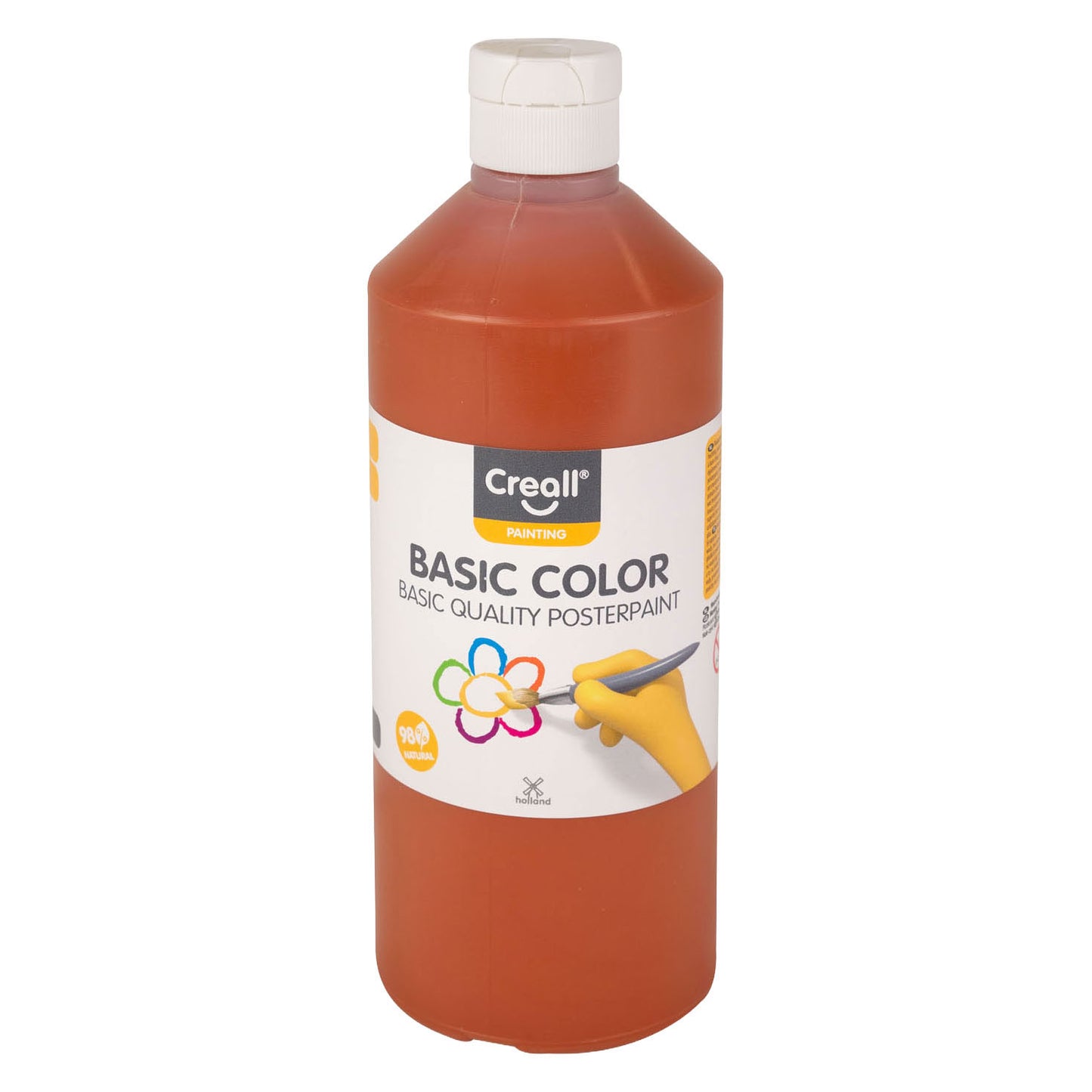 Vernice scolastica Creall marrone chiaro - 500 ml