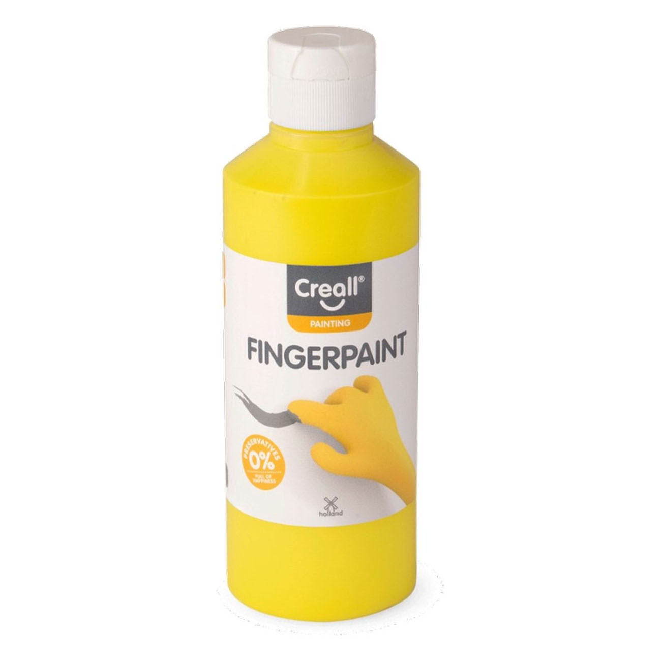 Creall pintura para dedos sin conservantes amarillo - 250ml