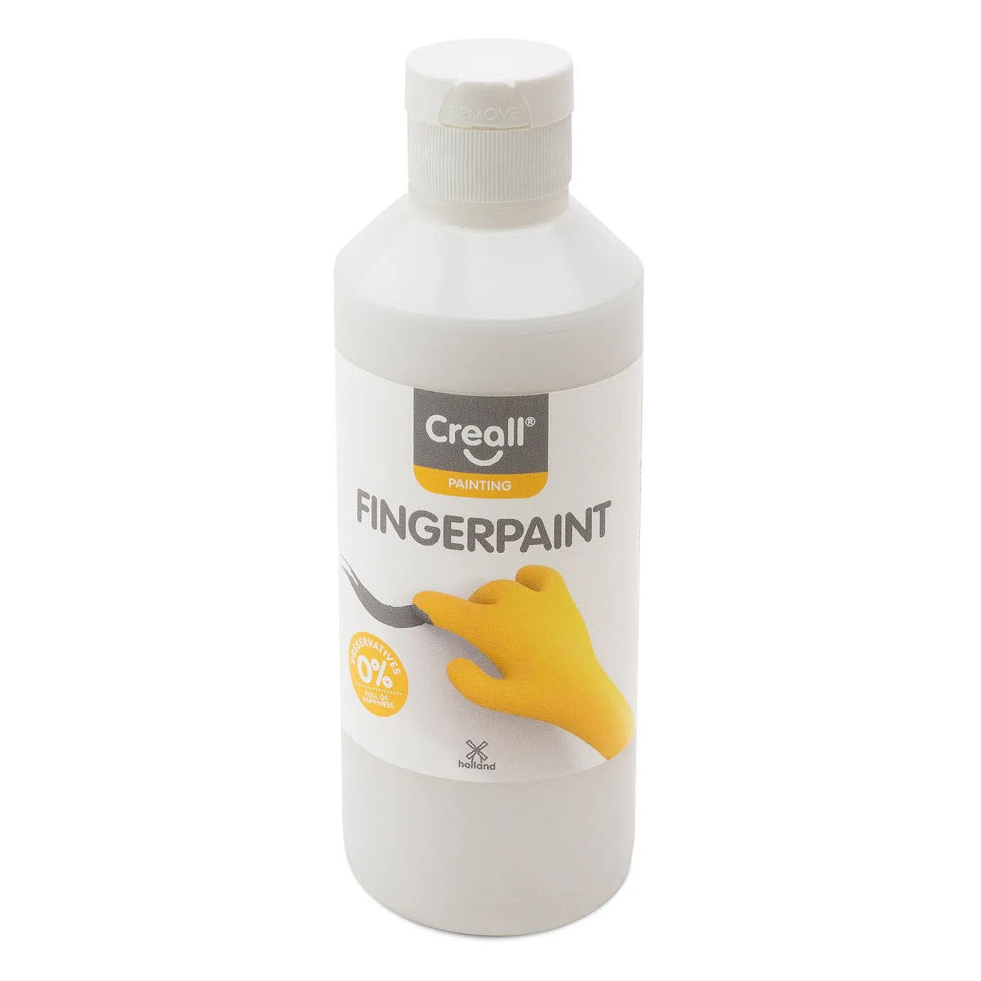 Creall pittura a dita senza conservanti bianco - 250 ml