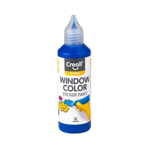 Vernice per finestre Creall blu - 80 ml