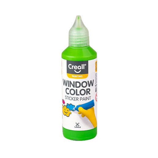 Vernice per finestre Creall verde chiaro - 80 ml