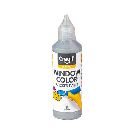 Vernice per finestre Creall argento - 80 ml