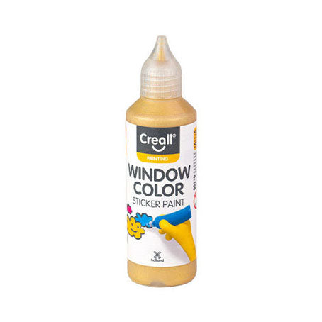 Pintura para ventanas Creall dorada - 80ml