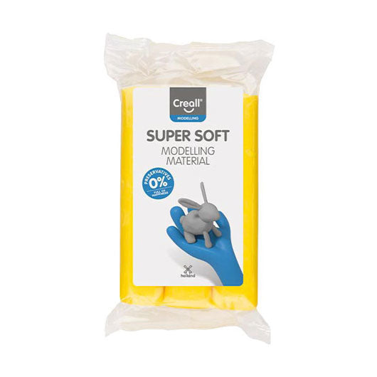 Creall Argilla supersoft senza conservanti gialla - 500gr.