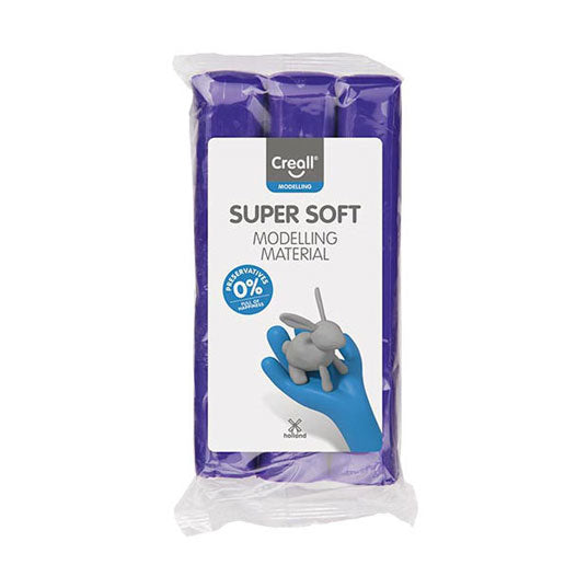 Creall Argilla supersoft senza conservanti viola - 500gr.