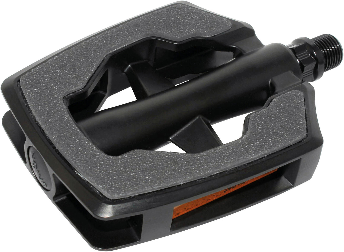 Juego de pedales Marwi SP-890 sandblock gris aluminio negro mate