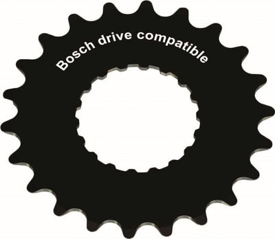 Stronglight motortandwiel mot.sprocket 22t.,black