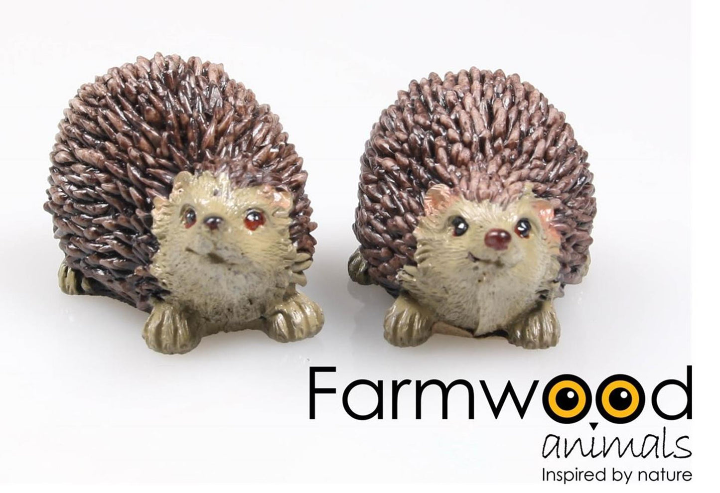 Estatua de jardín animales Farmwood erizo s 6x4x4cm