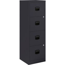 Cassettiera pfa4-zw bisley 413x400x1282mm nero
