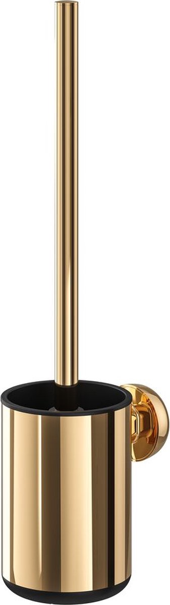 Tiger Cooper - scopino per WC con supporto - oro nero lucido
