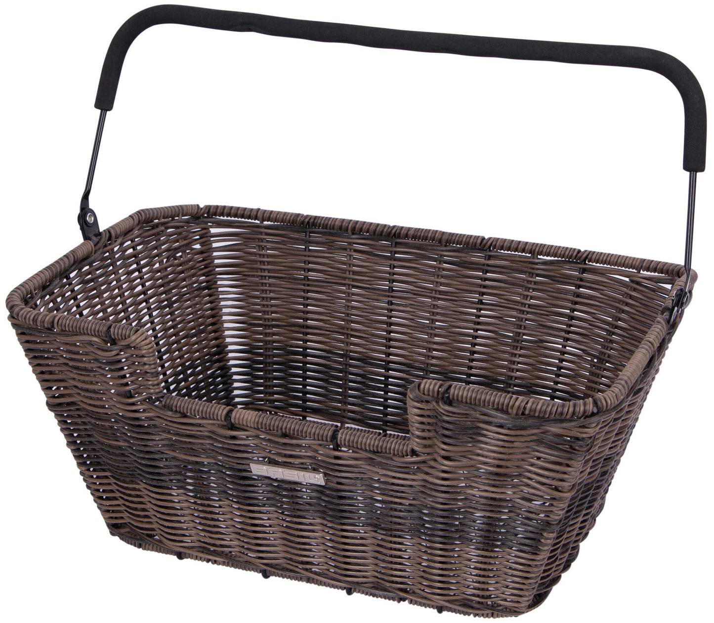 Basil Capri Rattan Look - cestino per biciclette - sul retro - marrone