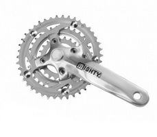Crankset 7 8-velocità | 42-32-22t argento | +2