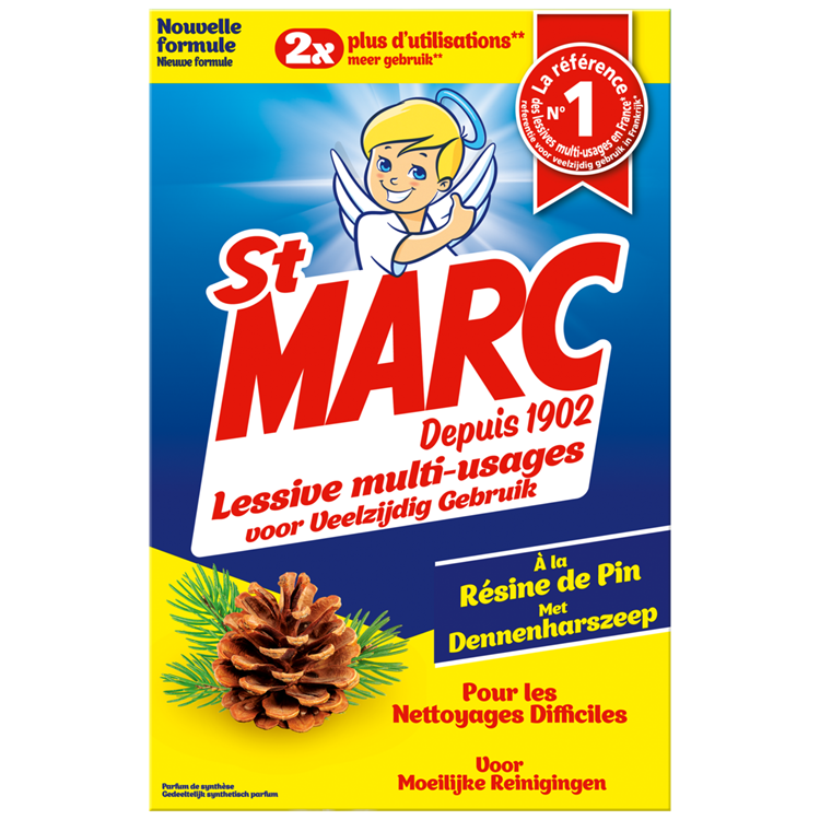 St Marc 1071111 - detergente per vernici 1,4 kg | 7 pezzi