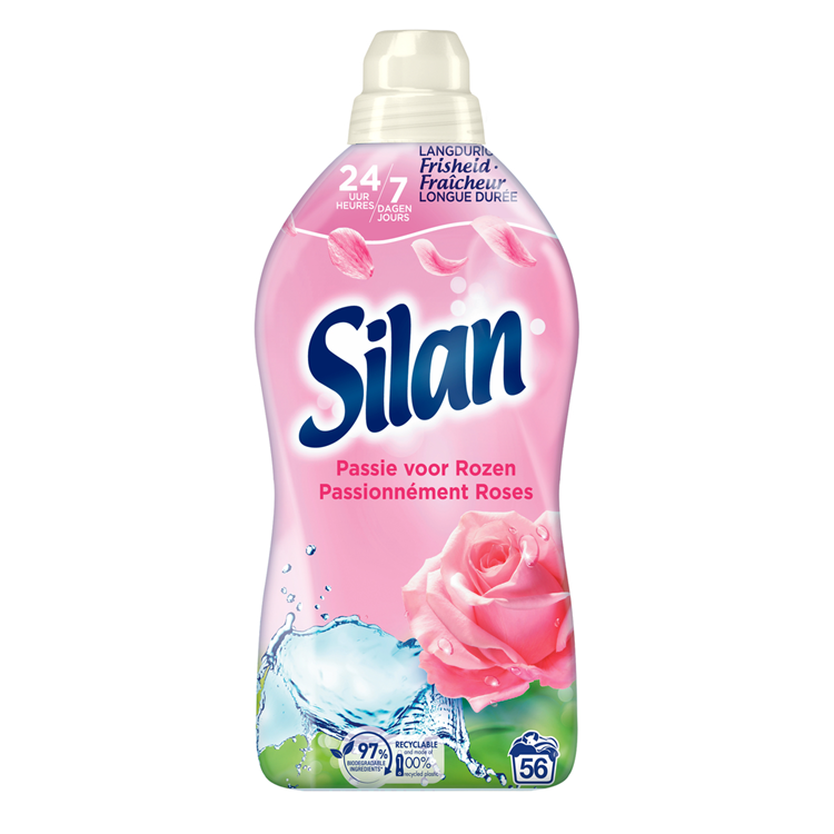 Silan 1069907 - rosa clásico 56 wl 1,29 l | 8 piezas