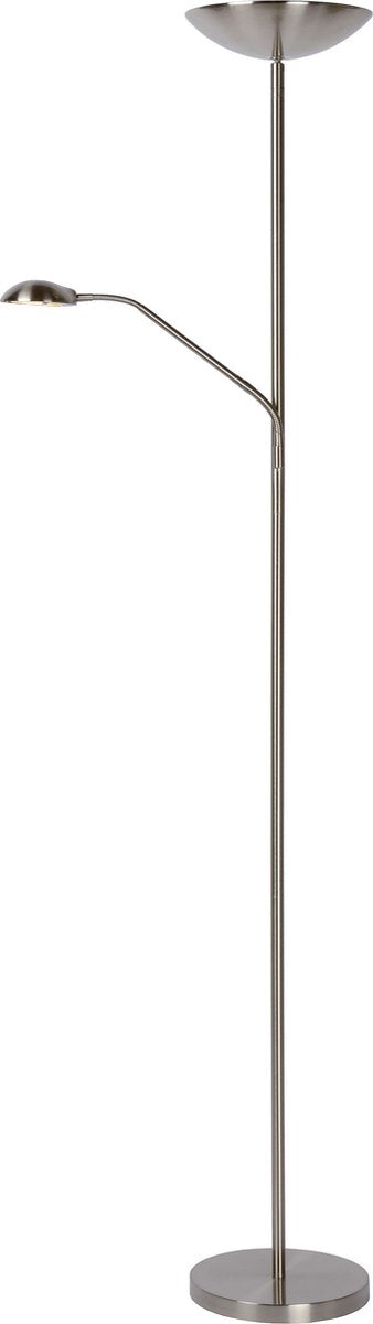 Lucide zenith - leeslamp - led dimbaar - 3000k - mat chroom