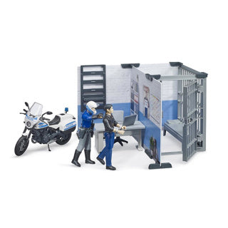 Estación de policía de Bruder Bworld con motor policial